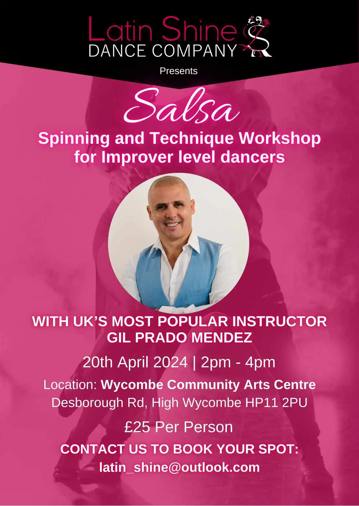 💃🕺 SPECIAL SALSA SPINNING AND TECHNIQUE WORKSHOP ANNOUNCEMENT!